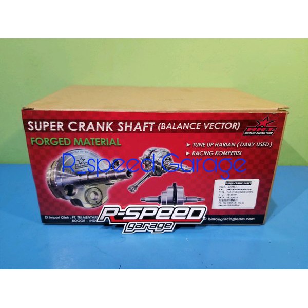 Langsung Order SUPER CRANKSHAFT KRUK AS JEPANG BRT JUPITER Z & VEGA R 110 FREE RANTAI KETENG Limited