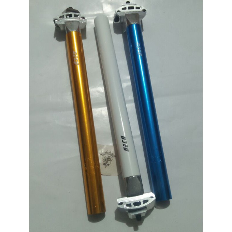 PROMO Seat post (tiang sadel) 25,4 minion / seat post lengkung / seat post bengkok
