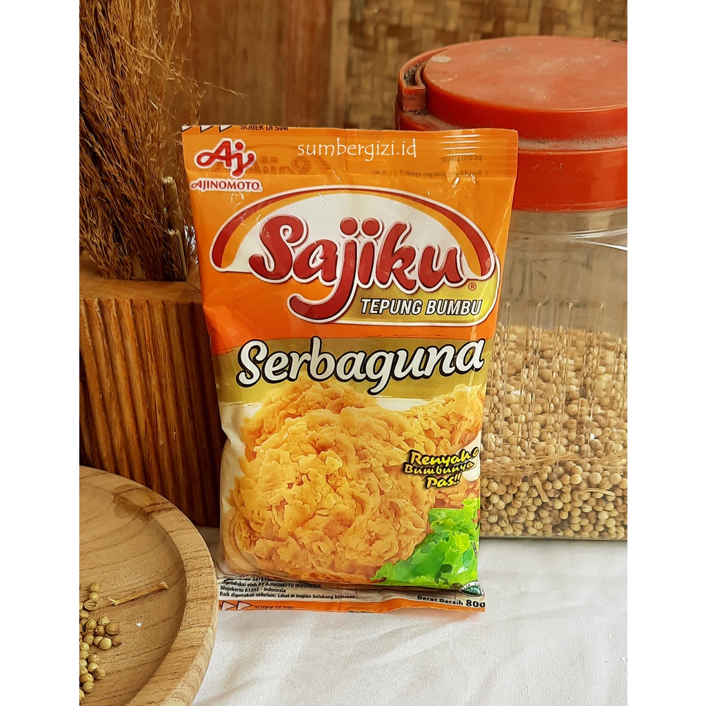 

SS109 sajiku tepung bumbu serba guna 80g