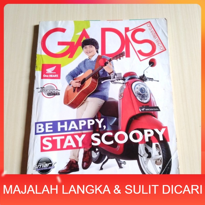 Majalah GADIS No.31 Des 2015 MENTARI CALVIN JEREMY SCOOPY Langka