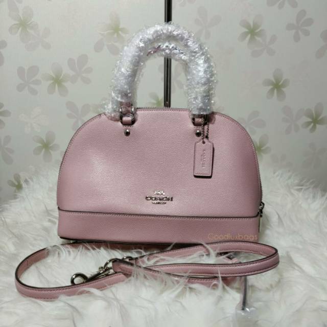 ORIGINAL Tas Coach Mini Sierra Satchel Carnation Pink