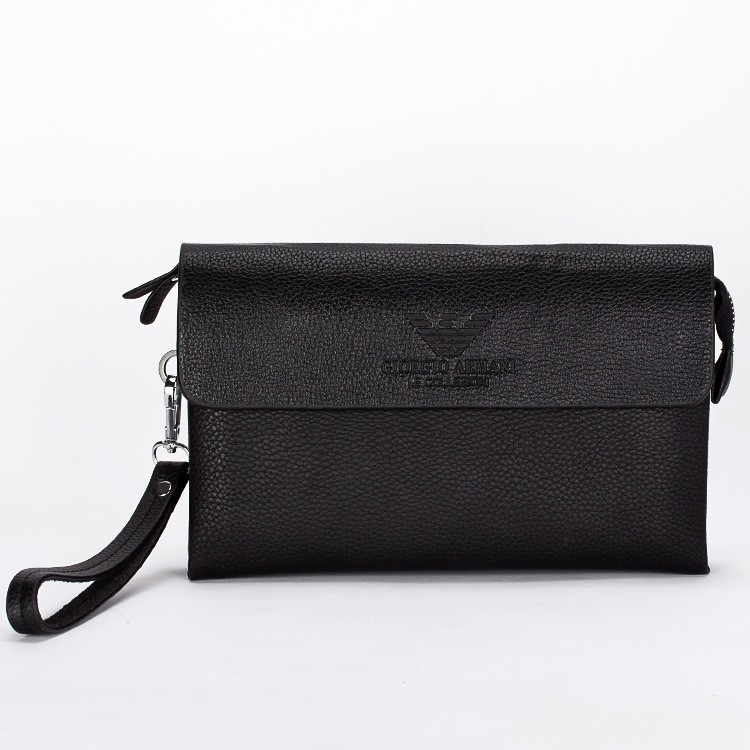 GA Long Wallet Clutch Dompet Panjang Pria Fashion PU Leather Wallet