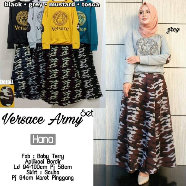 Hana dress Versace Army