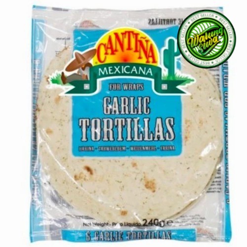 

CANTINA MEXICANA GARLIC TORTILLAS 240 GR