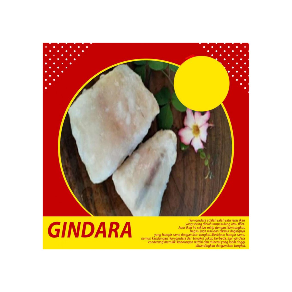 

IKAN GINDARA FILLET - 500 GRAM