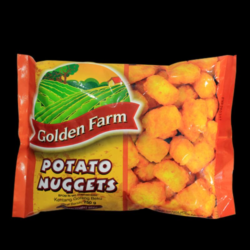 

Potato Nuggets Golden Farm Kentang Pompom 750gr