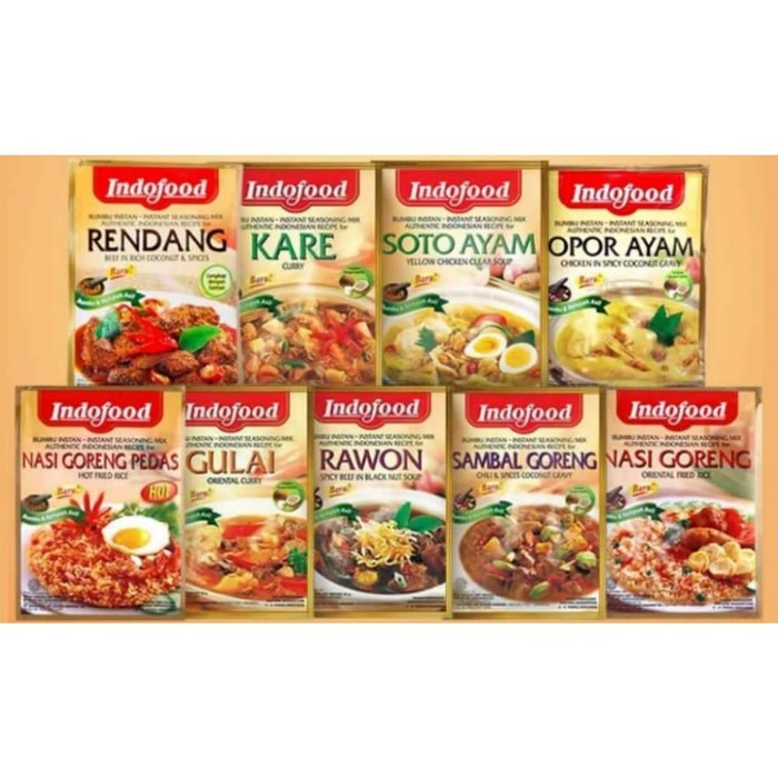 

Order Langsung semua varian bumbu masak indofood - per item Murah