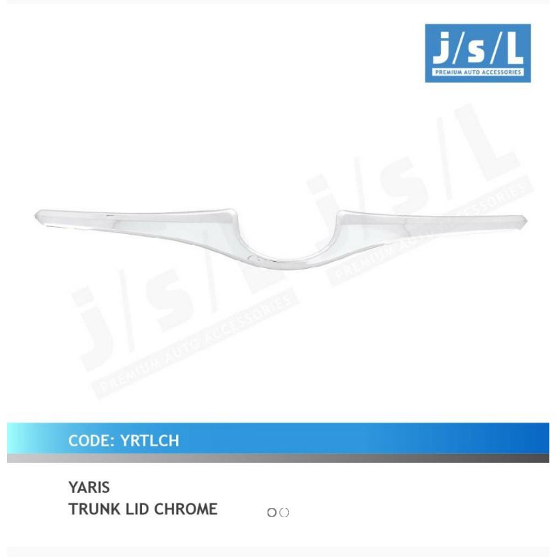 trunk lid Yaris chrome jsl