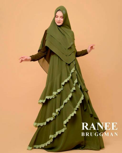SOFIA By RANEE BRUGGMAN, GAMIS SYARI BAHAN CERUTY, DRESS SYARI, GAMIS SOFIA
