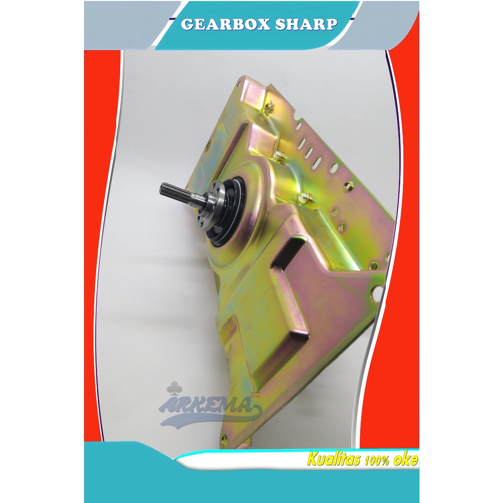 GEAR BOX MESIN CUCI 1 TABUNG TOP LOADING SHARPS GEARBOX