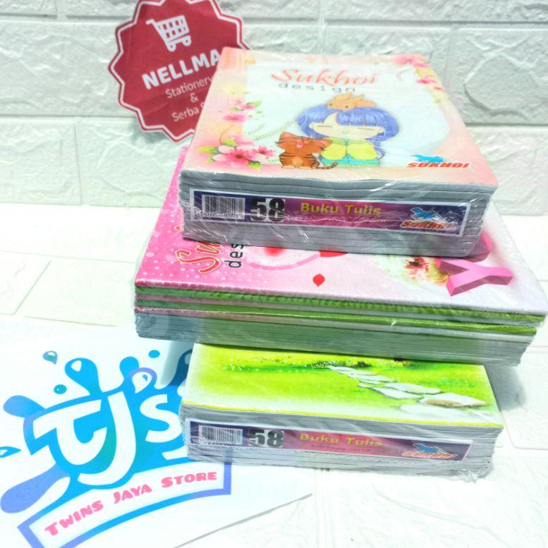 

Fresh Buku Tulis isi 58 Lembar MURAAAHHH SUKHOI (10 Buku) .,..,.,.,.