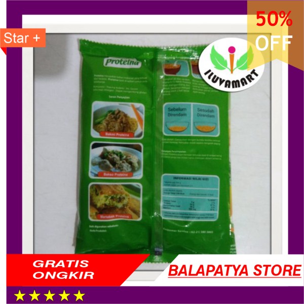 

Proteina Sedang LX - Daging Nabati Irisan 250 gr