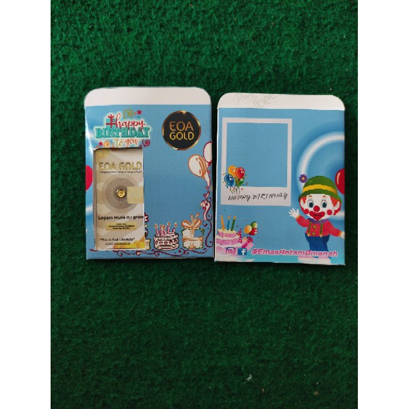 Gift Series EOA Gold / Kado Hadiah Selamat Ulang Tahun / Amplop EOA Gold Selamat Ulang Tahun