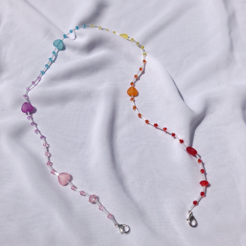 All You Need is Love | Mask Strap | Strap Masker | Beads | Manik-manik | 2in1 Strap