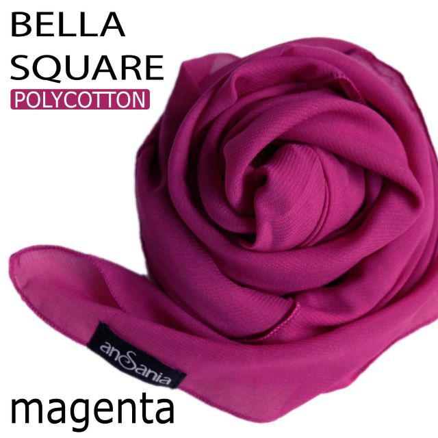 JILBAB SEGIEMPAT BELLA SONIC B LASER CUT ANSANIA-BELLA SONIC MAGENTA