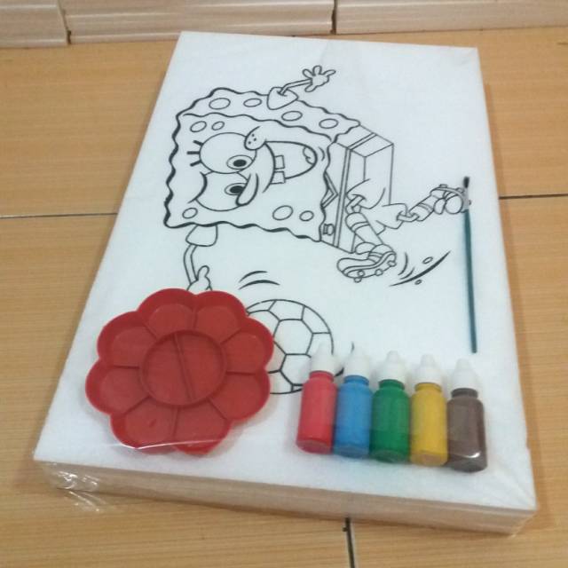 

RB Sterofoam lukis 6 gambar 1 set gambar cowok