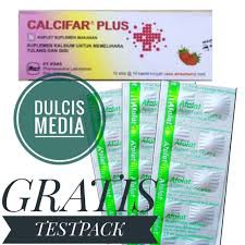 PAKET PROMIL 11 PAKET PROGRAM HAMIL 11 ISI: CALCIFAR PLUS + AFOLAT