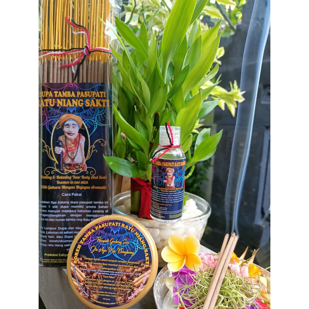 Paket Tamba Pasupati(Dupa+Boreh+Minyak VCO)