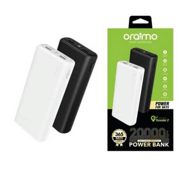 POWERBANK ORAIMO OPB-P203D 20.000MAH 2 USB