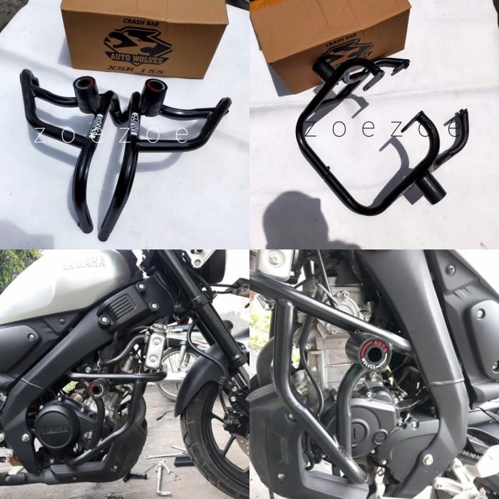 crashbar xsr 155 tubular xsr 155 black doff