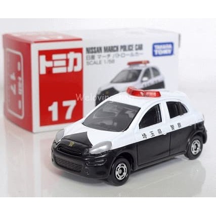 Tomica Series no 17 Nissan March Police