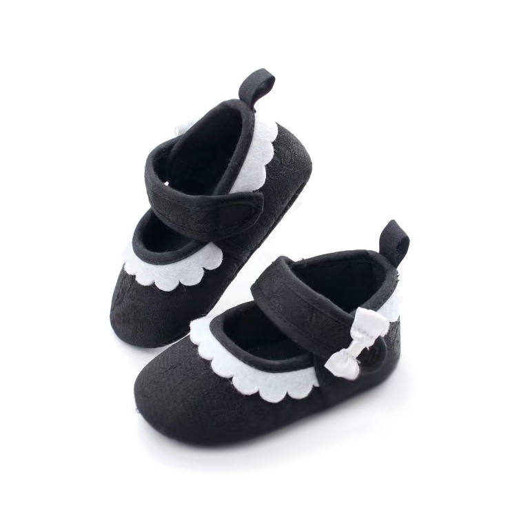 Dior Curious Black Prewalker Shoes Sepatu Bayi Sepatu Lucu Sepatu Murah