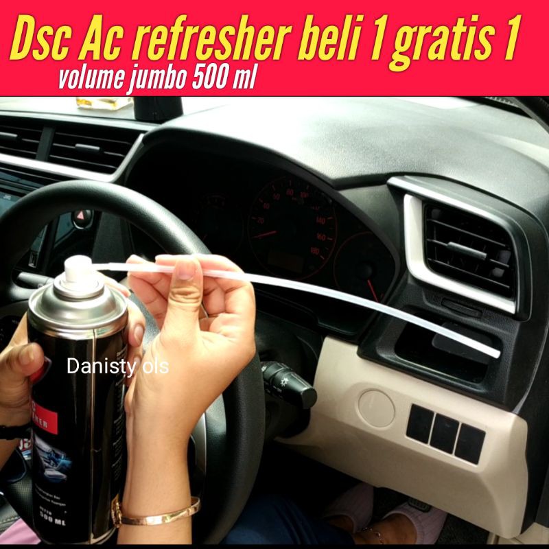 Pembersih AC mobil DSC /Ac refresher/ac cleaner/JUMBO 500 ml