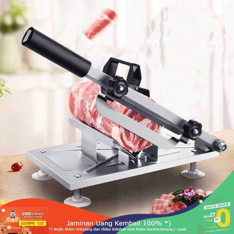 (BISA COD) RVOSTR  Alat Pemotong Daging Buah Vegetables Meat Slicer - BX002