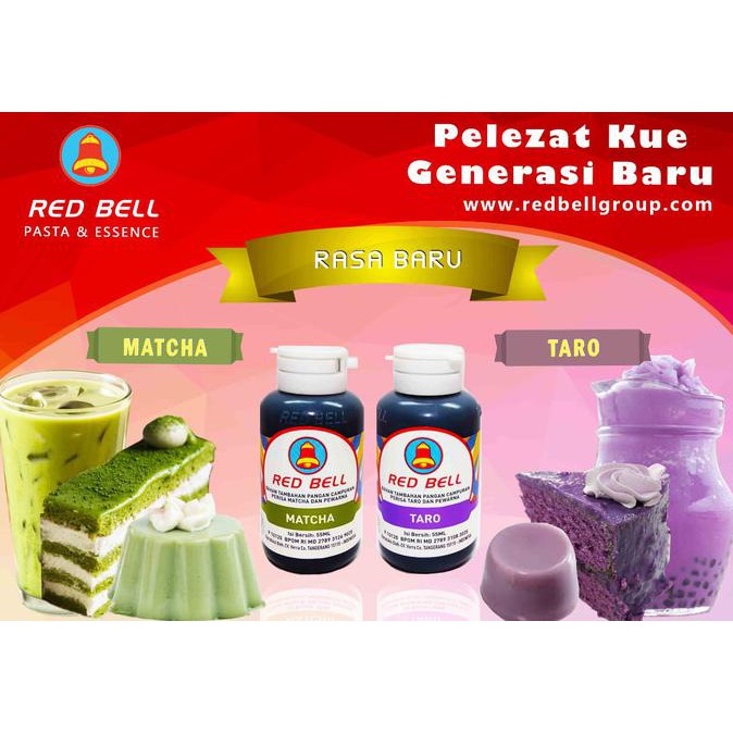

Toko-Bahan-Kue- Perisa / Pasta Red Bell 55 Ml Berbagai Rasa -Terlengkap-Termurah-Dijamin.