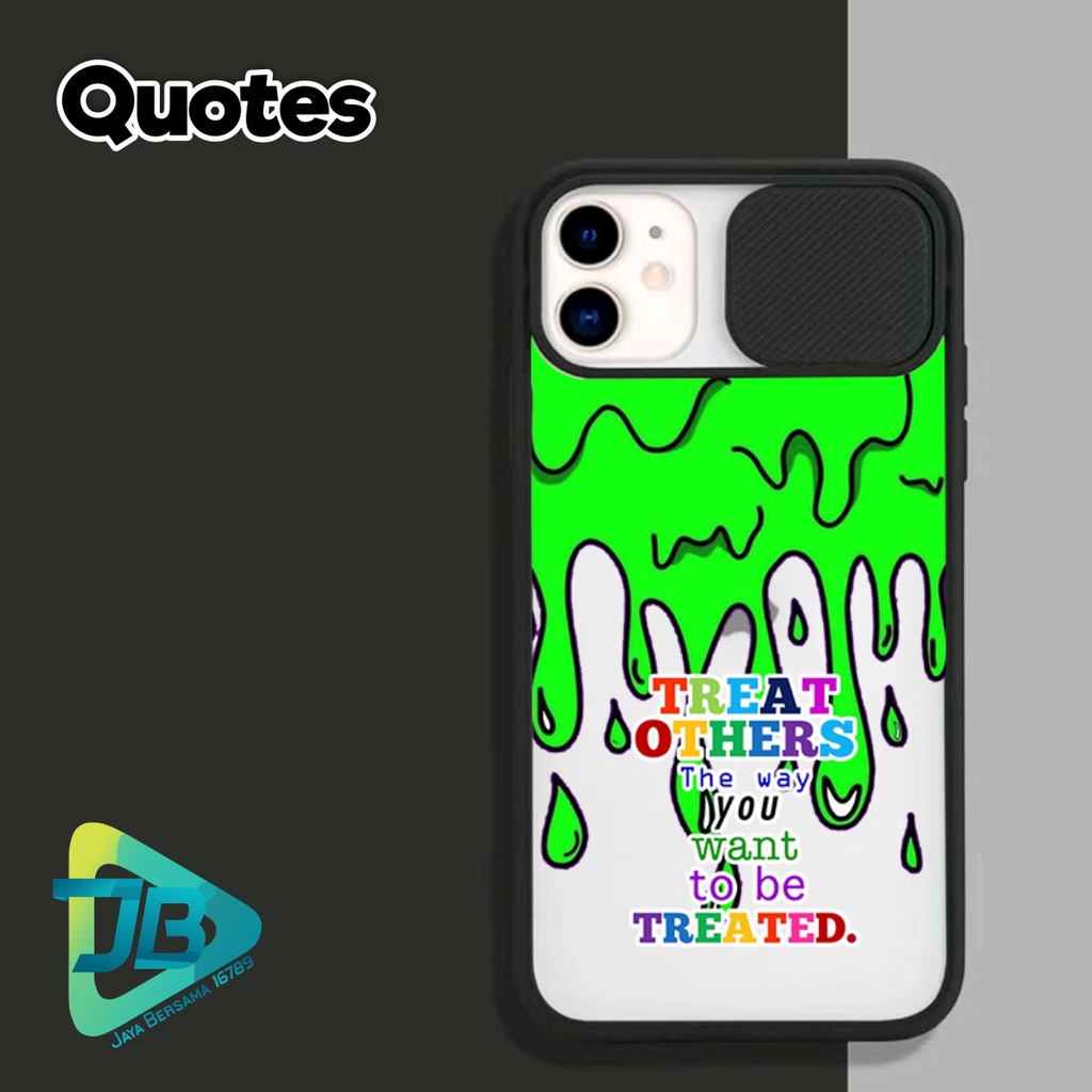 SOFTCASE SLIDE KAMERA QUOTES OPPO VIVO SAMSUNG XIAOMI REALME IPHONE ALL TYPE JB4940