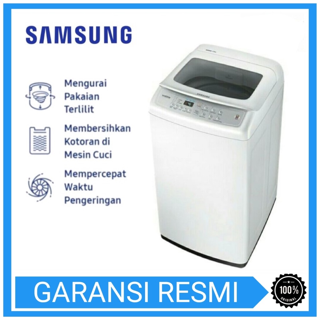 MESIN CUCI SAMSUNG WA 80H4200 8KG 1 TABUNG WOBBLE