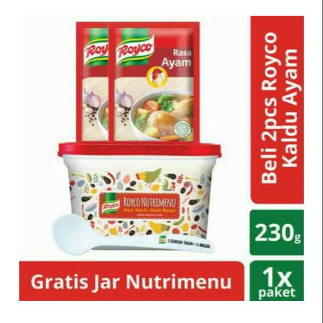 Royco paket free toples