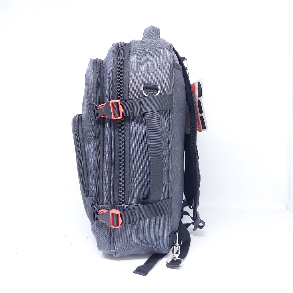 Tas POLO LIKE 3 IN 1 (BISA DI RANSEL, SELEMPANG, DAN JINJING ) / Ransel LAPTOP POLO BARU / Tas Kerja Lapangan / Tas Map / Tas sekolah COWOK SD SMP SMA KULIAH ORIGINAL / BAGPACK Sekolah GESPER Polos Hitam GRATIS JAS HUJAN BERKUALITAS