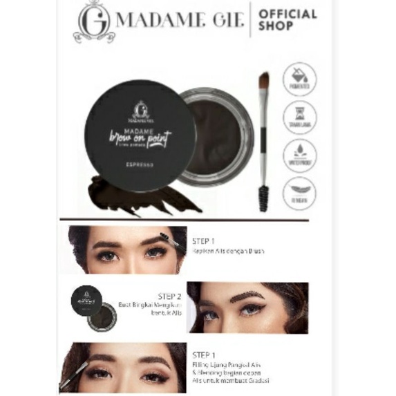 Pomade Alis Mata / Madame Gie Brow On Point