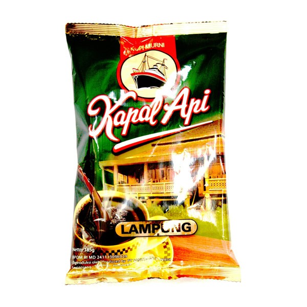 

Kapal Api Coffee Bubuk Lampung 185 Gr