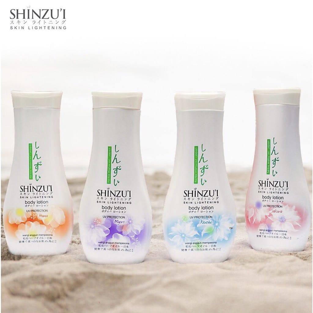 SHINZUI BODY LOTION UV PROTECTION 100ml | 210ml | PELEMBAB | SKIN LIGHTENING Kosmetik Arjuna