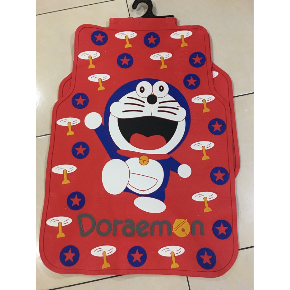 karpet mobil motif doraemon universal 2 baris