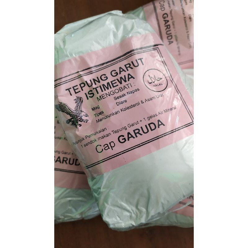 

Tepung/pati Garut Asli