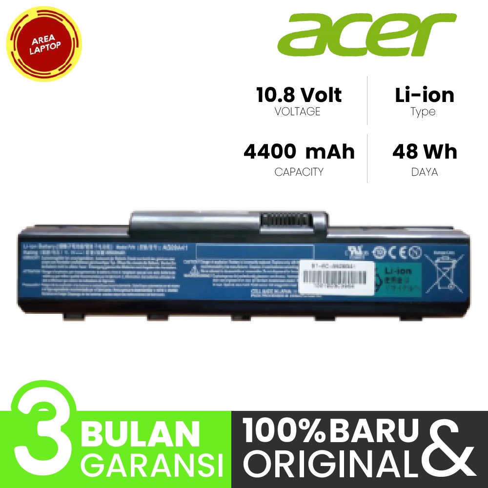 Baterai Acer D525 D725 D620 4732 4732z 4332 5232 5241 ORIGINAL