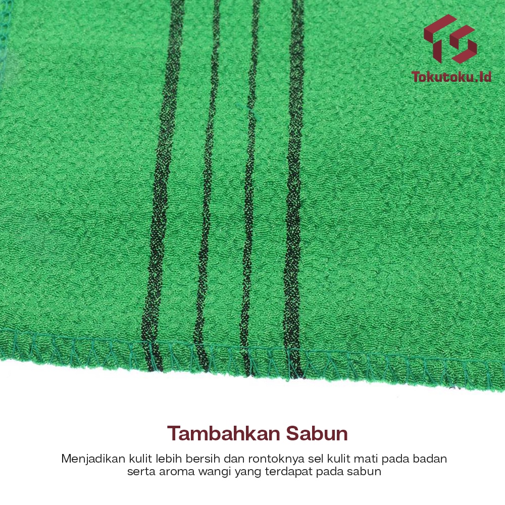 Handuk Lulur Penggosok Pembersih Daki Scrub Washlap Exfoliating