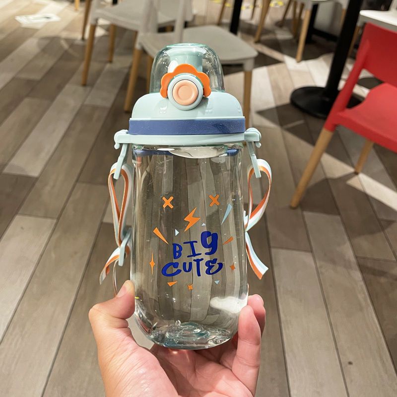 Botol Minum Tali Ekslusif BIG CUTE 650ml BPA FREE 0701