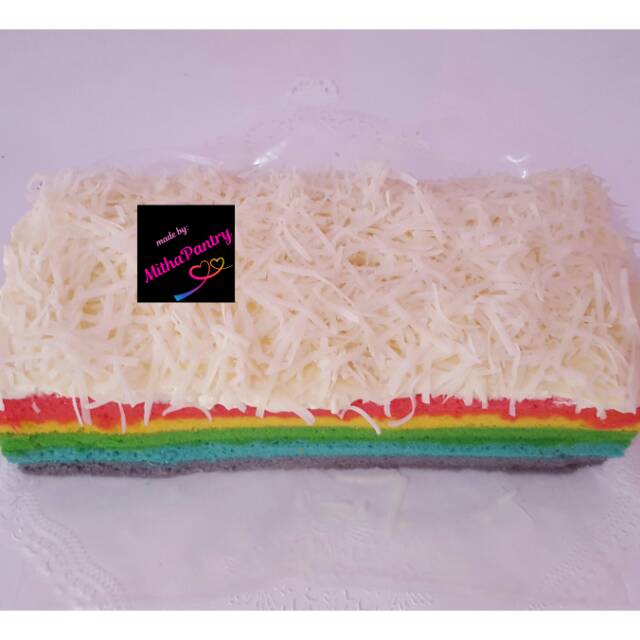 

Rainbow cake cheese