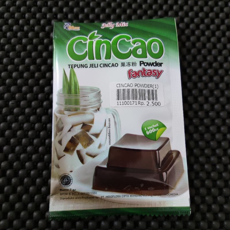 

TEPUNG JELI CINCAO 7gram fantasy powder cincau instant