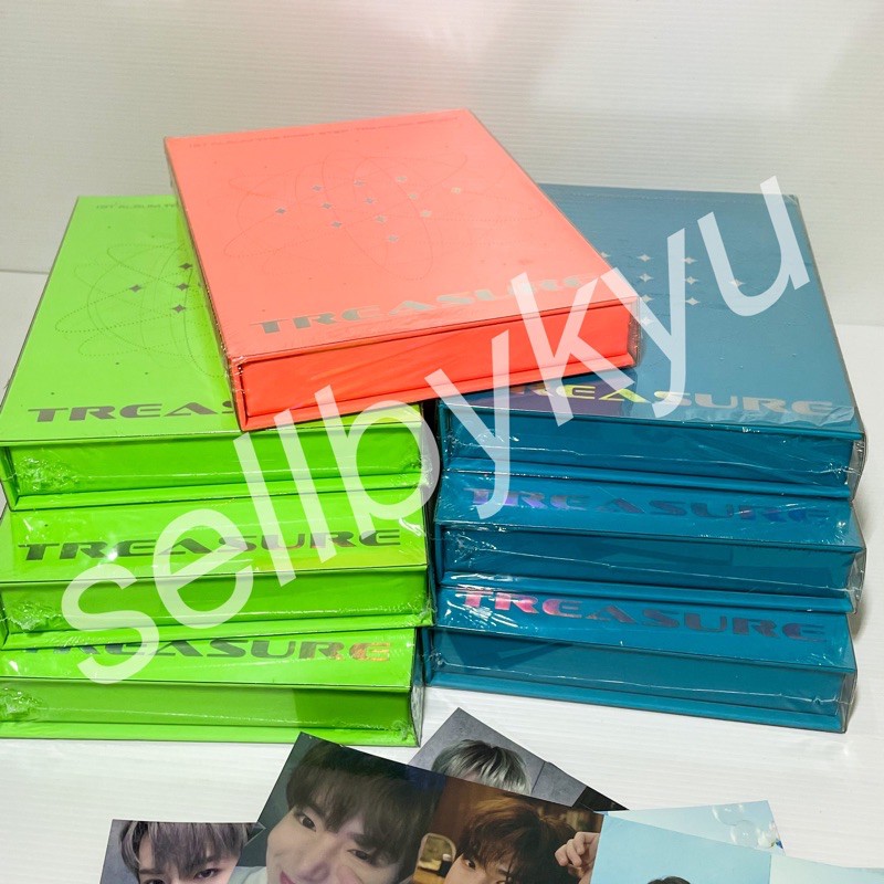 THE FIRST STEP : TREASURE EFFECT, Treasure Full Album SEALED + POSTER