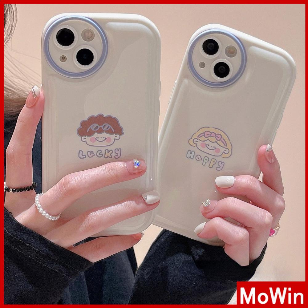 iPhone Case Silicone Soft Case Airbag Shockproof Protection Camera Cartoon Cute Couple Case Compatible For iPhone 11 Pro Max 13 Pro Max 12 Pro Max 7Plus xr XS Max