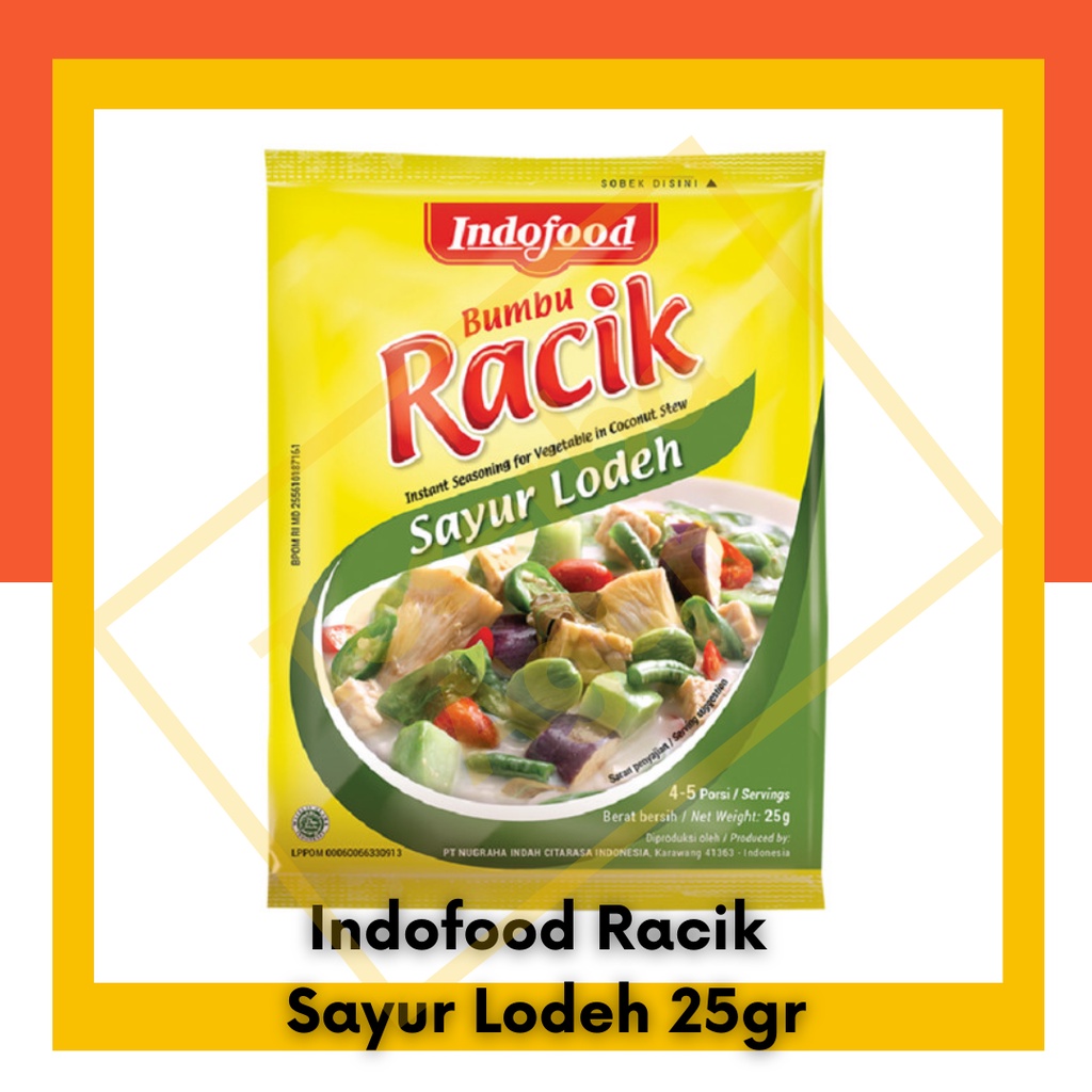 Bumbu Racik Sayur Lodeh Indofood 1 Sachet pcs Saset