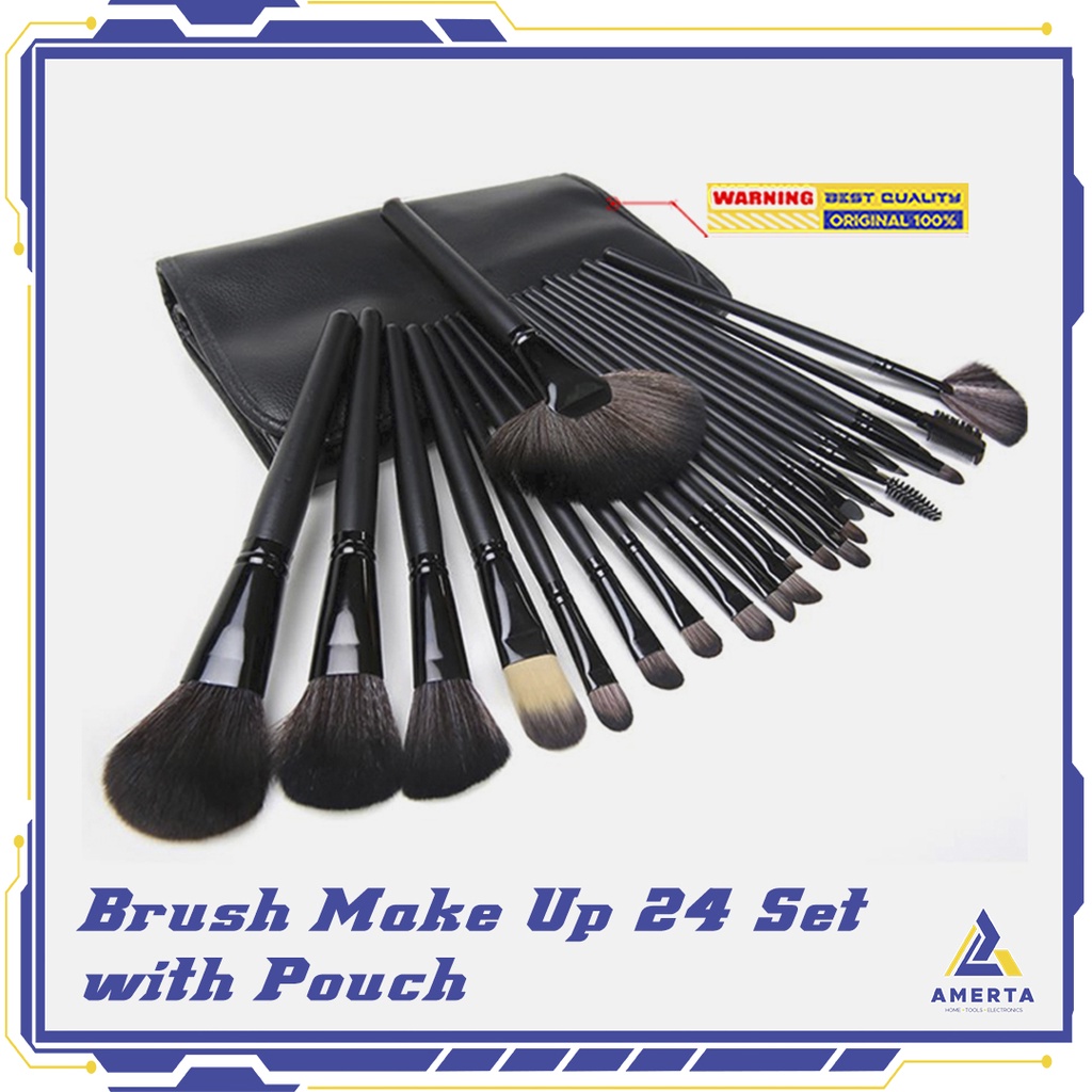 Biutte.co Kuas Make Up 24 Set