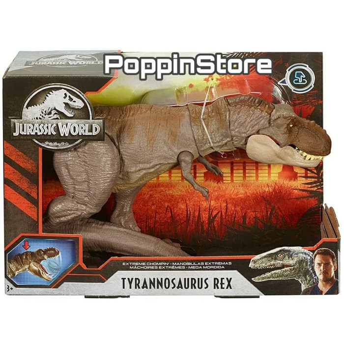 mattel jurassic world t rex