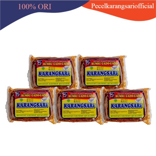 

Karangsari- 5 Bumbu Gado-gado Pedas 180 Gr