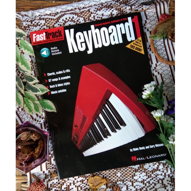 menjual buku keyboard fast track volume 1, menjual buku keyboard, buku keyboard dasar, buku musik, b
